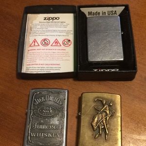 Vintage Zippo lighters
